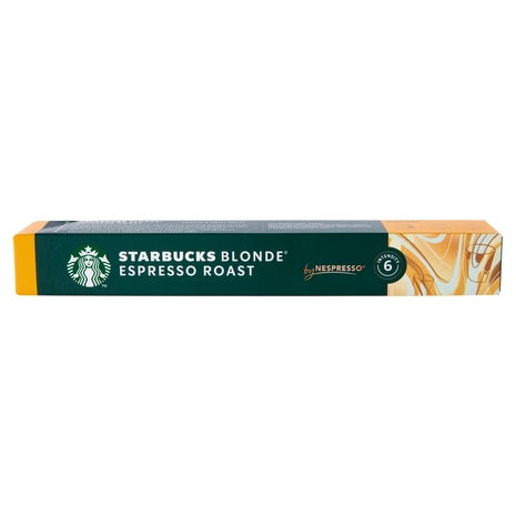 STARBUCKS Blonde Espresso Roast by Nespresso Caffè espresso 10 capsule 53 g