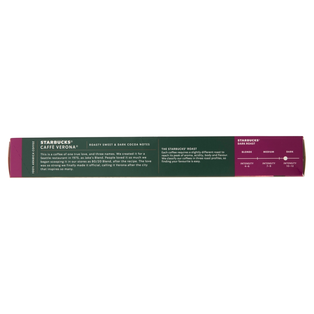 STARBUCKS Caffè Verona by Nespresso Caffè espresso 10 capsule 55 g