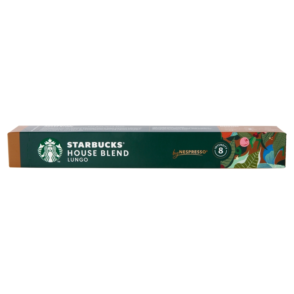 STARBUCKS House Blend by Nespresso Caffè lungo 10 capsule 57 g