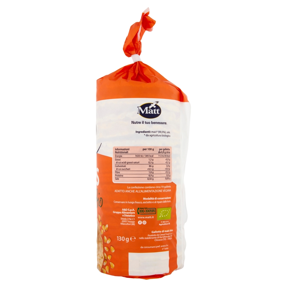Matt le Mais Bio 130 g