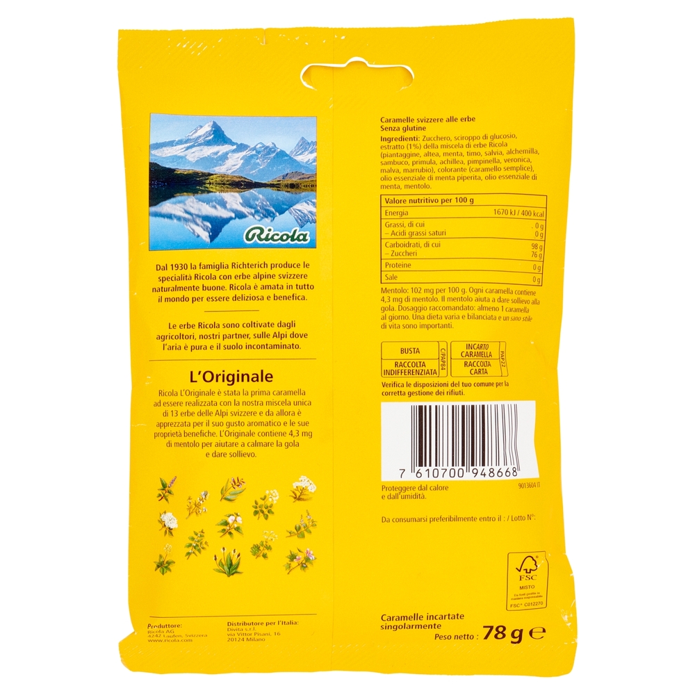 Ricola l'Originale 78 g