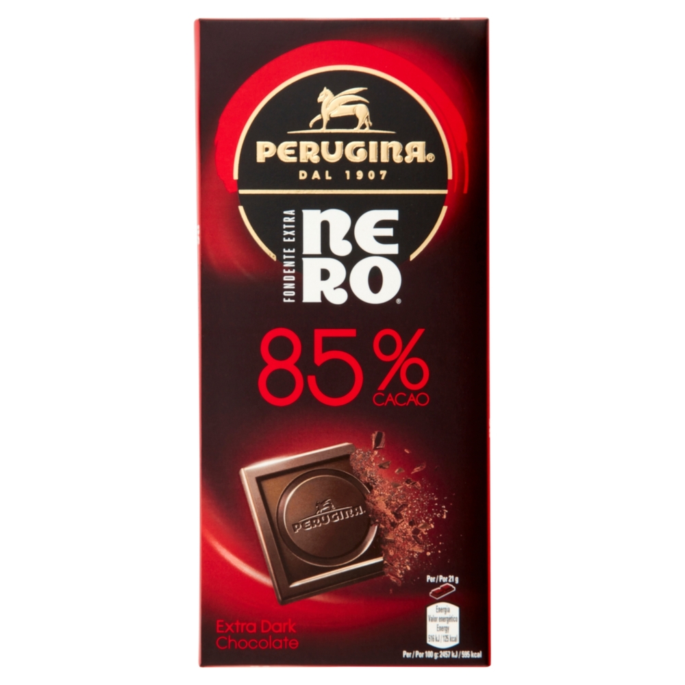 PERUGINA Nero Fondente Extra 85% Tavoletta Cioccolato Fondente 85g