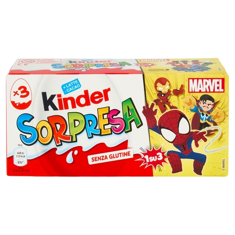 Kinder Sorpresa Natoons 3 x 20 g