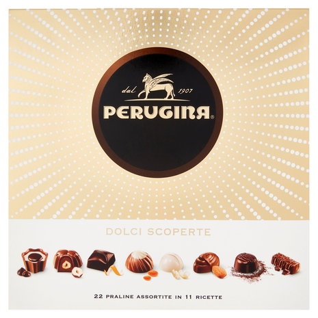 PERUGINA Dolci Scoperte Cioccolatini Assortiti scatola regalo 200 g