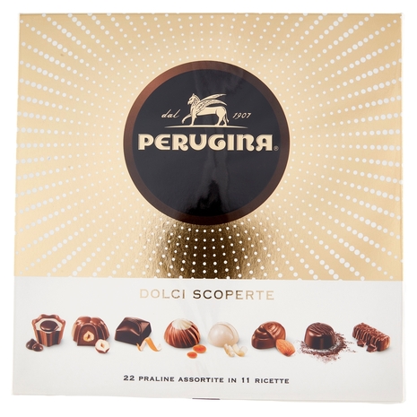 PERUGINA Dolci Scoperte Cioccolatini Assortiti scatola regalo 200 g