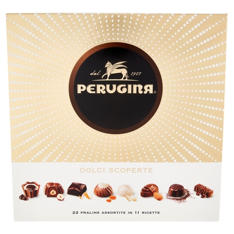 PERUGINA Dolci Scoperte Cioccolatini Assortiti scatola regalo 200 g