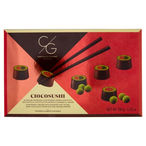 Cioccolato Gourmet Ciocosushi 20 Praline Artigianali 180 g