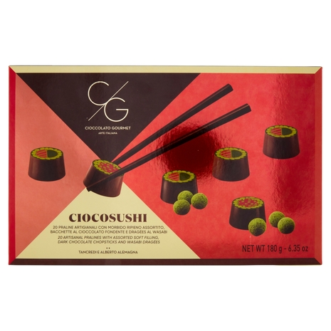 Cioccolato Gourmet Ciocosushi 20 Praline Artigianali 180 g