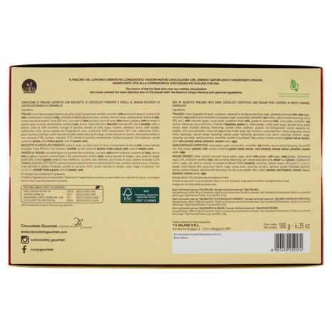 Cioccolato Gourmet Ciocosushi 20 Praline Artigianali 180 g