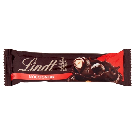 Lindt Barretta Snack Cioccolato Fondente Cioccolato con nocciole 35 g