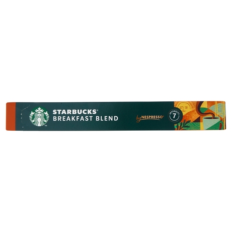 STARBUCKS Breakfast Blend by Nespresso Caffè lungo 10 capsule 56 g