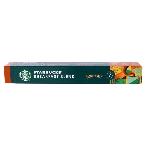 STARBUCKS Breakfast Blend by Nespresso Caffè lungo 10 capsule 56 g