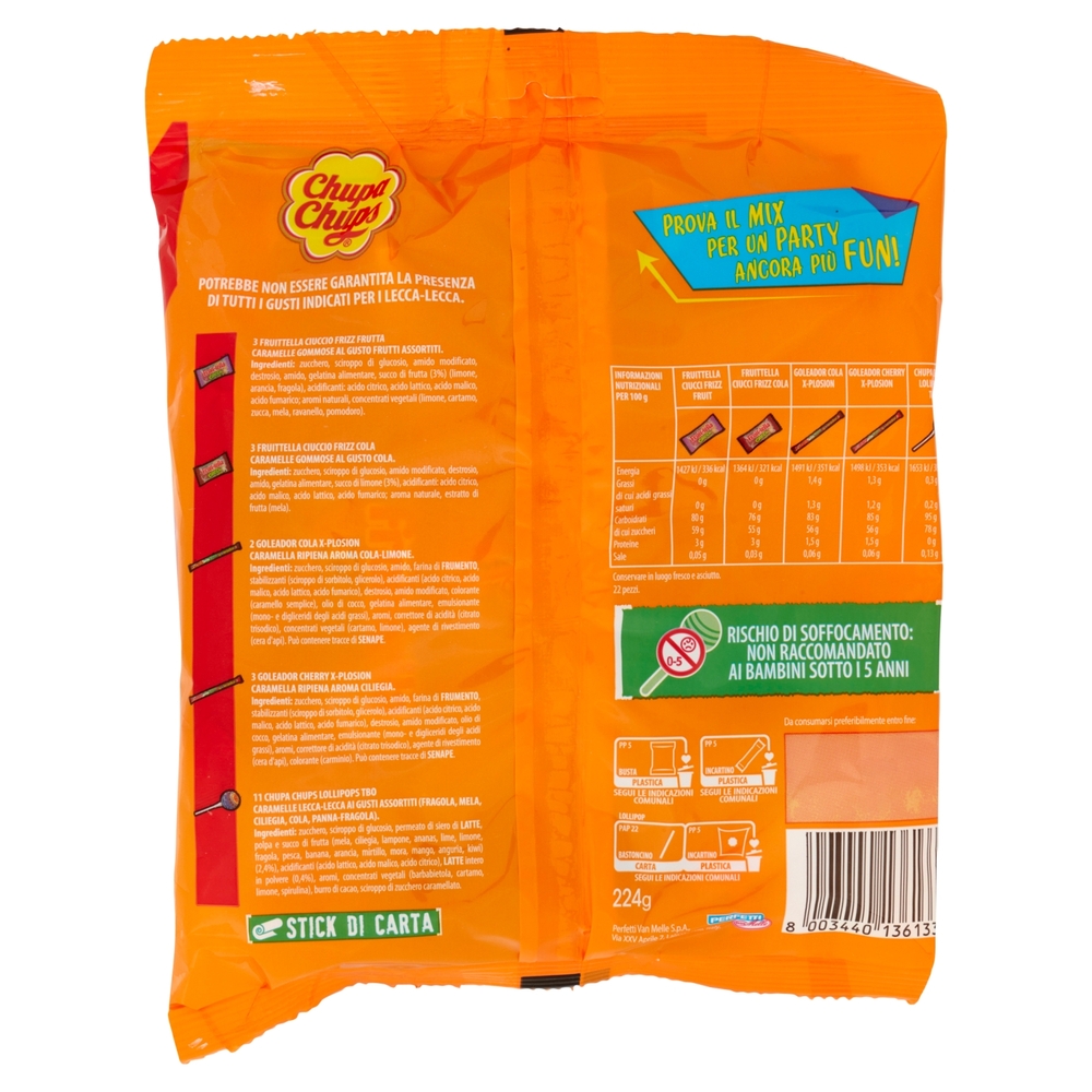 Chupa Chups Fun Party Mix 224 g