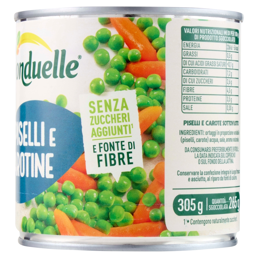 Bonduelle Piselli e Carotine 305 g