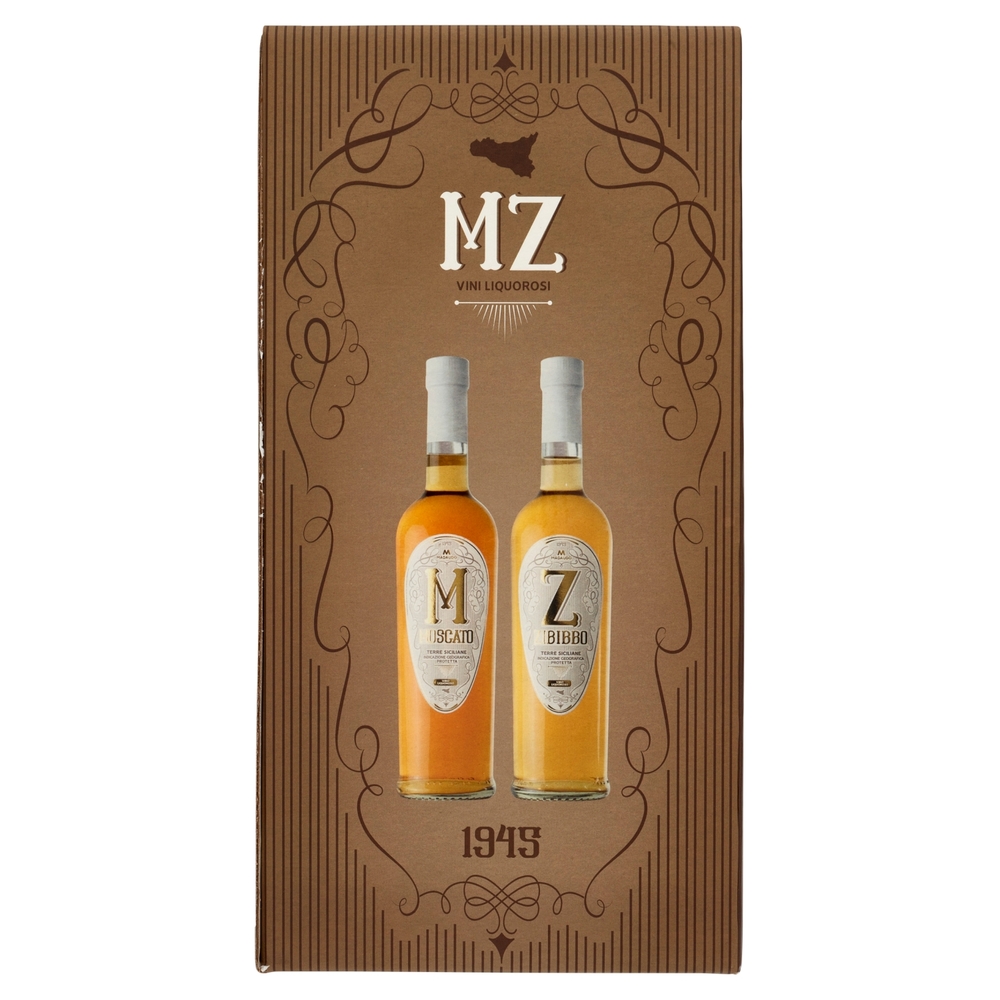 Madaudo MZ Moscato Terre Siciliane IGP 50 cl + Zibibbo Terre Siciliane IGP 50 cl