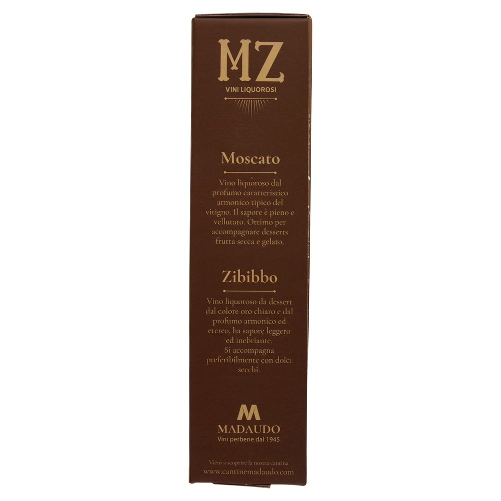 Madaudo MZ Moscato Terre Siciliane IGP 50 cl + Zibibbo Terre Siciliane IGP 50 cl