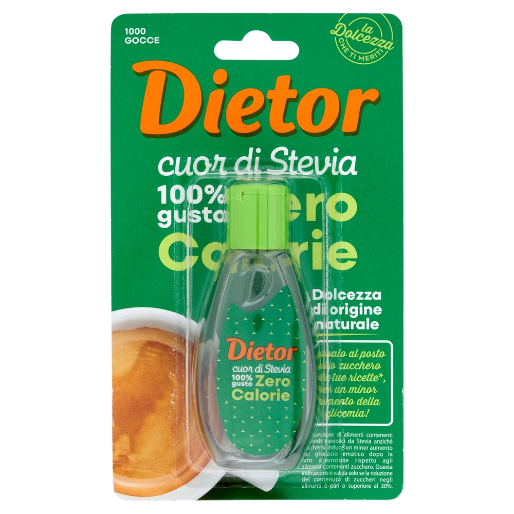 Dietor cuor di Stevia Zero Calorie 50 ml