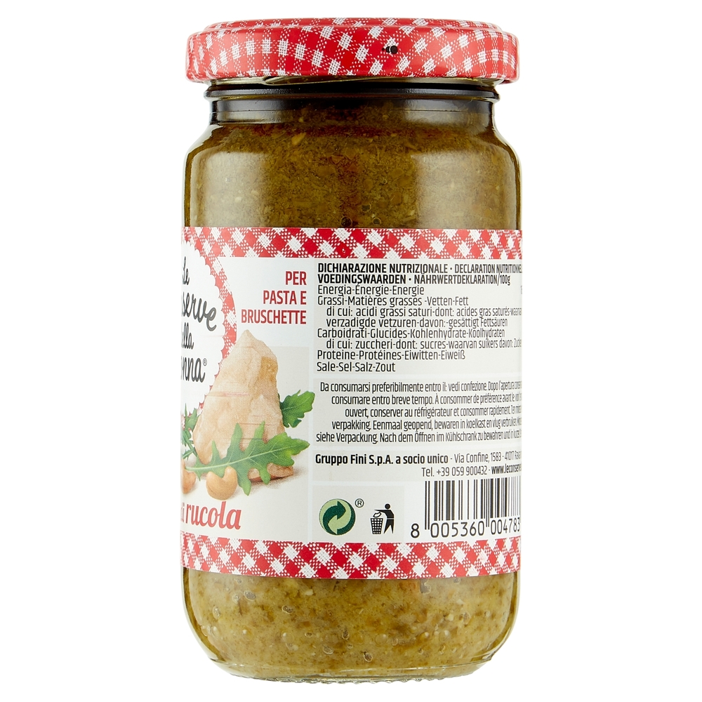 Le Conserve della Nonna Pesto di rucola 190 g