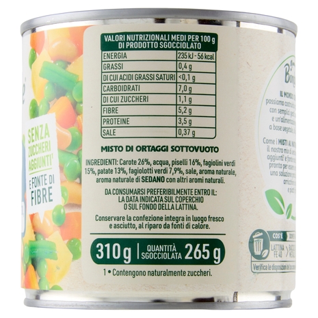 Bonduelle Fantasia di Verdure 310 g