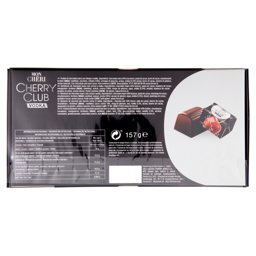 Mon Chéri Cherry Club 15 pezzi 157 g