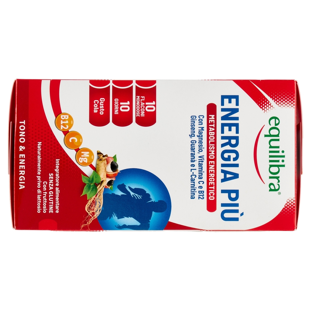 equilibra Energia Più Metabolismo Energetico 10 Flaconi Monodose 150 ml