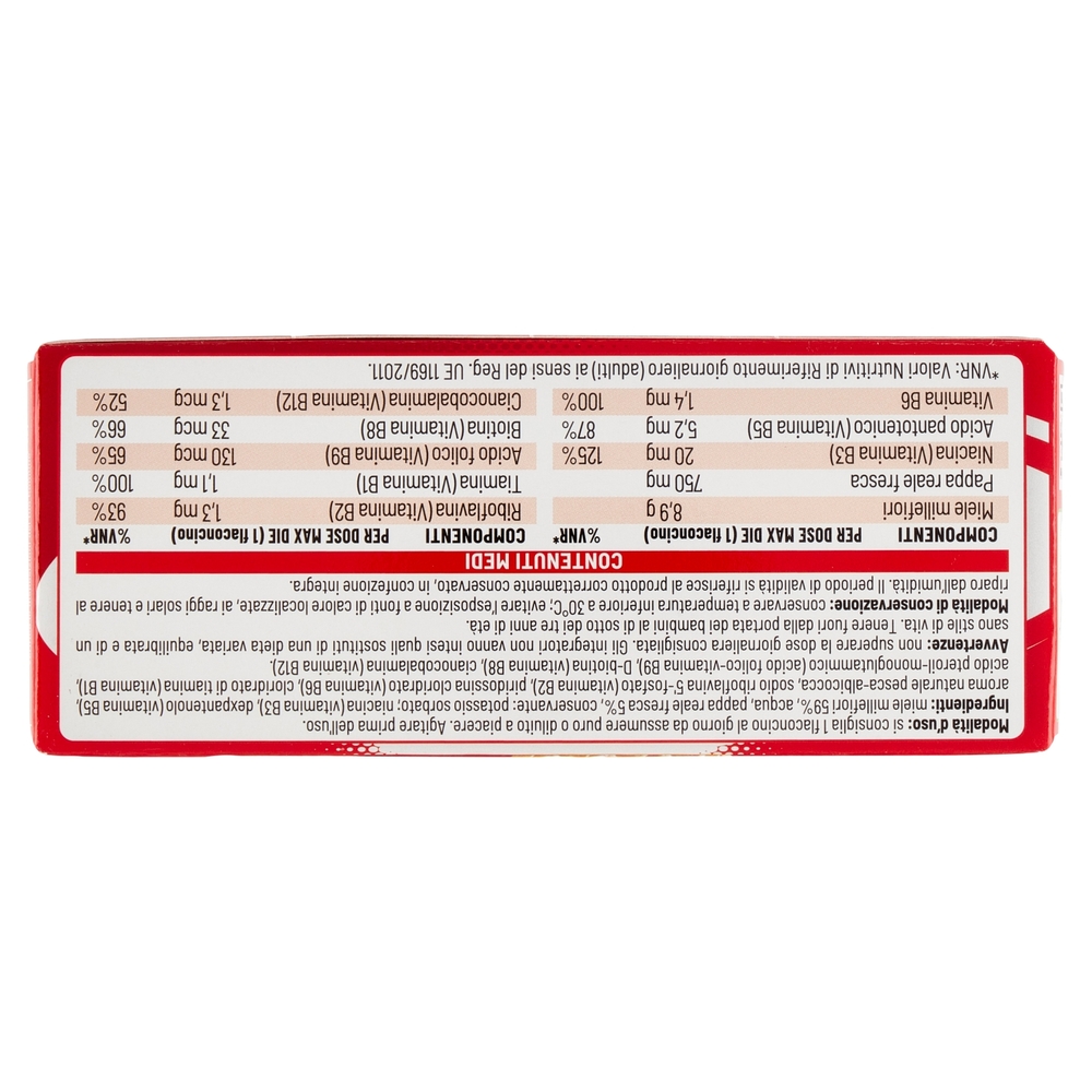 equilibra Pappa Reale Fresca Stanchezza e Affaticamento 10 Flaconi Monodose 150 ml