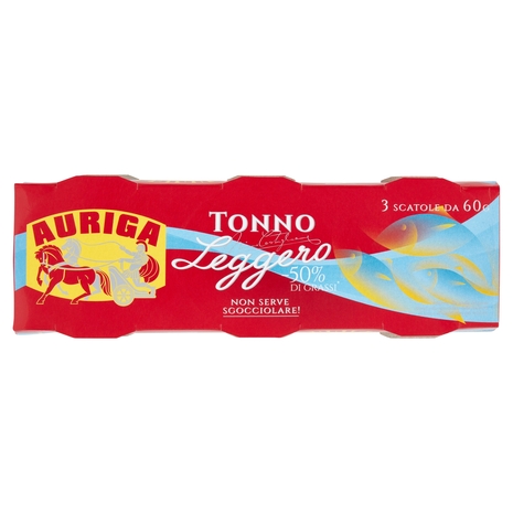 Auriga Tonno Leggero 3 x 60 g