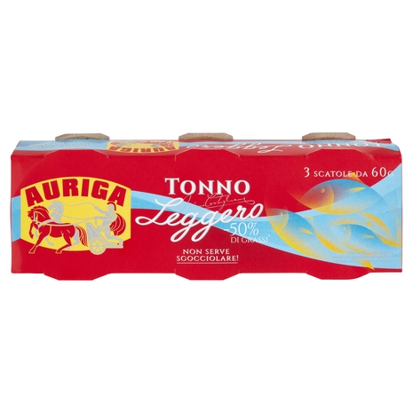 Auriga Tonno Leggero 3 x 60 g