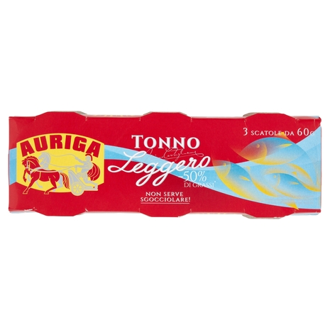 Auriga Tonno Leggero 3 x 60 g