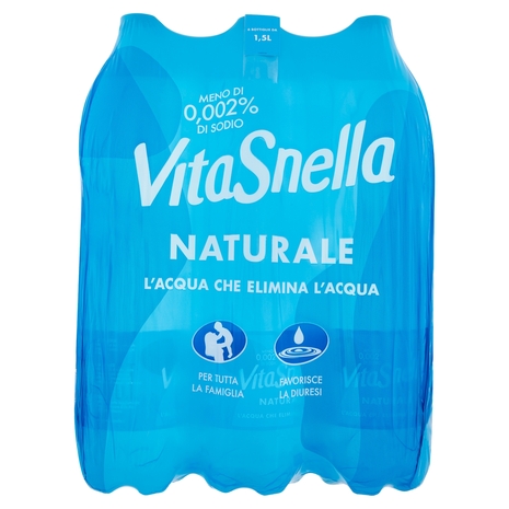 Vitasnella Acqua Oligominerale Naturale 6 x 1,5 L