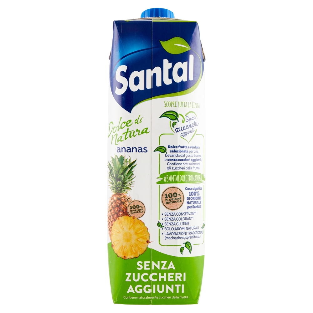 Santàl Dolce di Natura ananas Senza Zuccheri Aggiunti 1000 ml