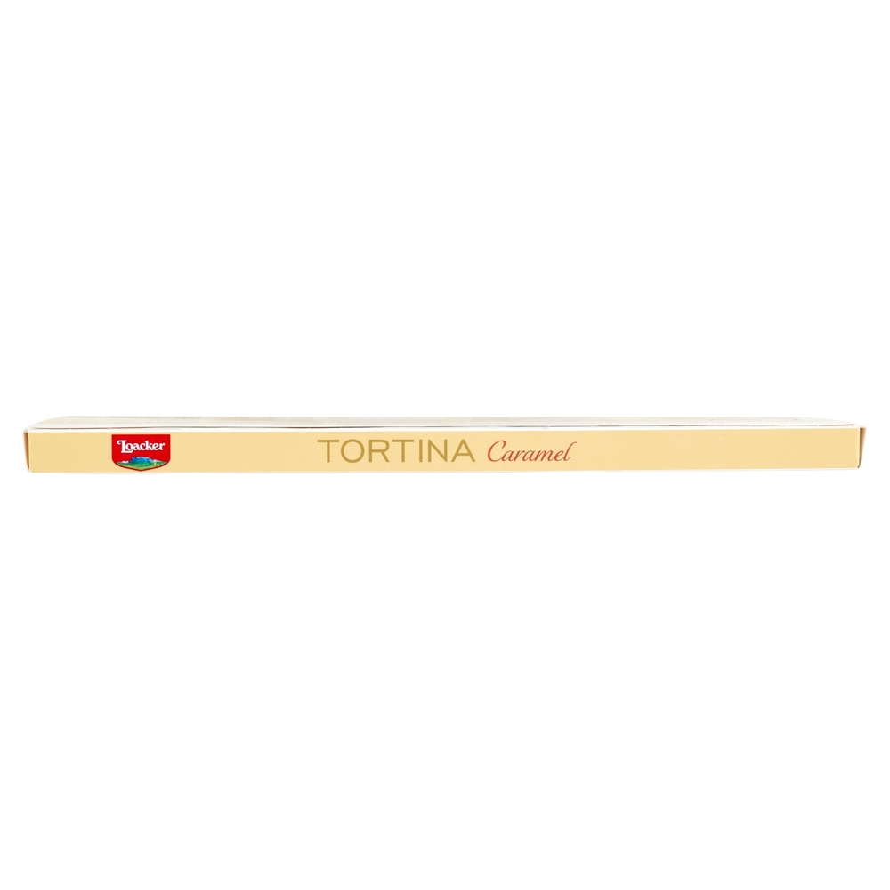 Loacker Tortina Caramel al cioccolato al latte con crema al caramello e wafer 21gx6