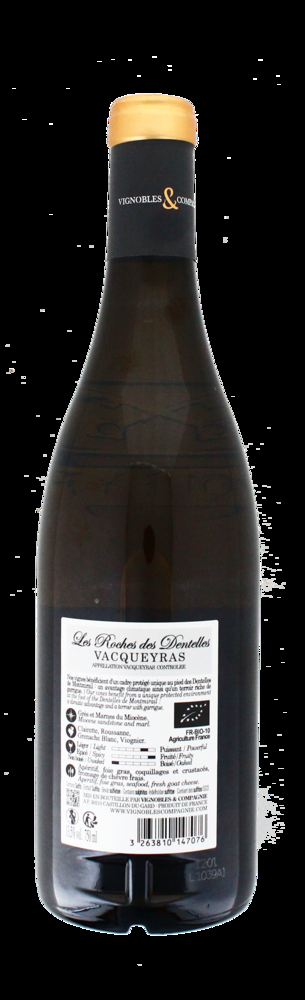 ROCHES DES DENTELLES BLANC 75CL