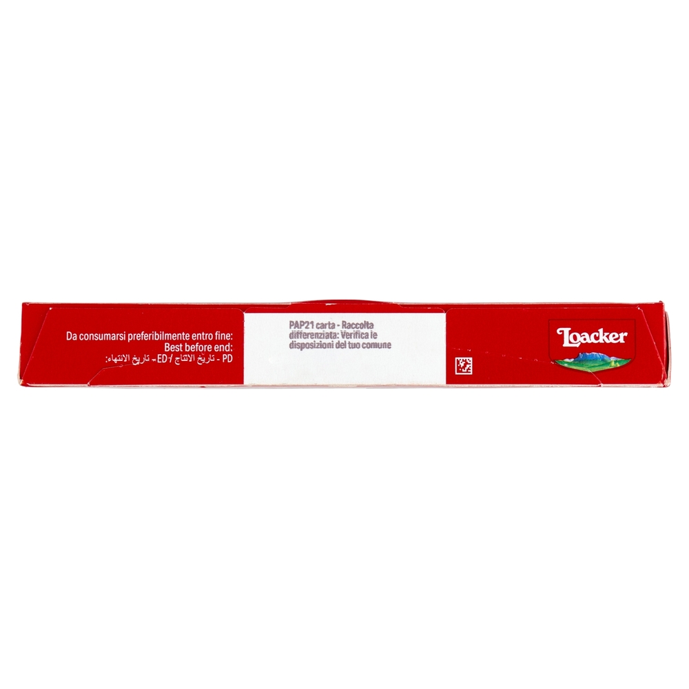 Loacker Choco & Cereals Barrette di Wafer e Cioccolato al Latte con crema al Cioccolato 25gx4