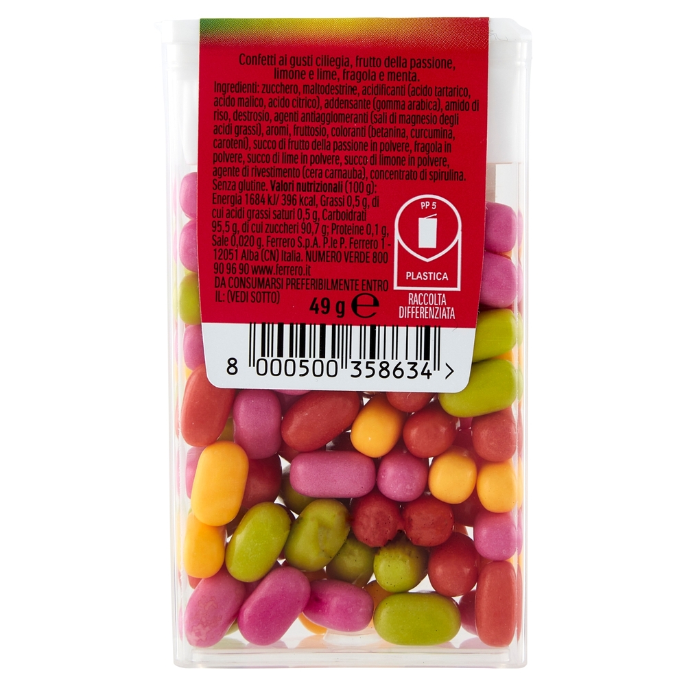 tic tac fruity mix 49 g