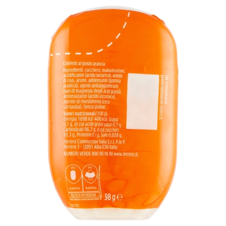 tic tac orange 200 Confetti 98 g