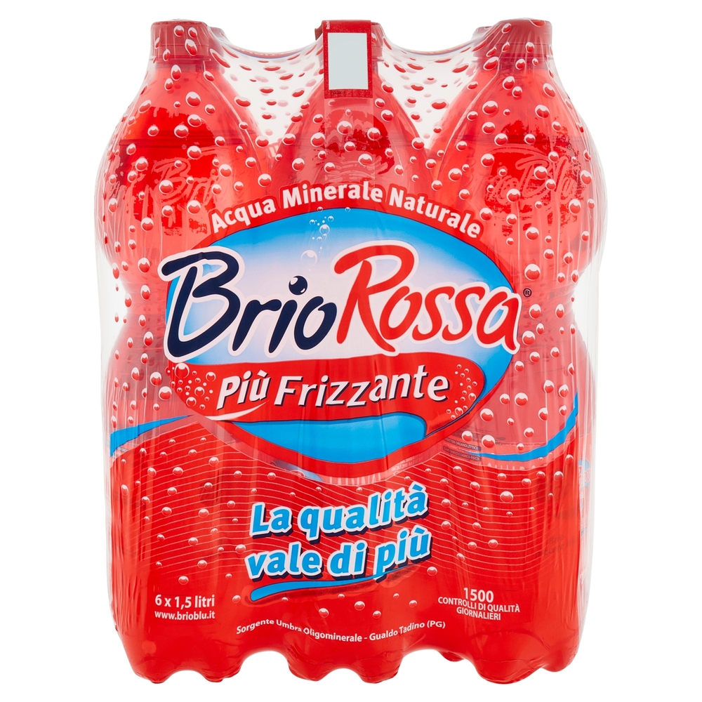 Brio Rossa Più Frizzante Gualdo Tadino 6 x 1,5 litri