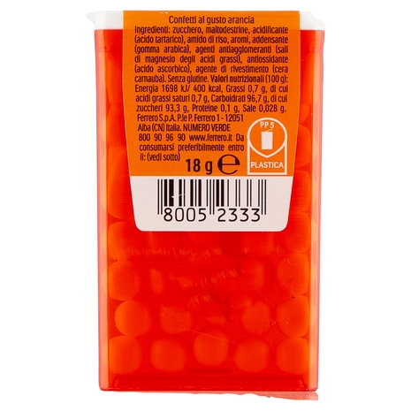 tic tac orange 18 g
