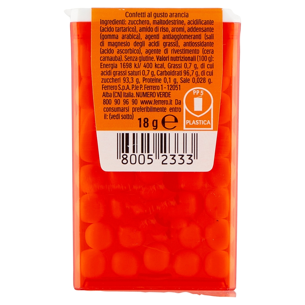 tic tac orange 18 g