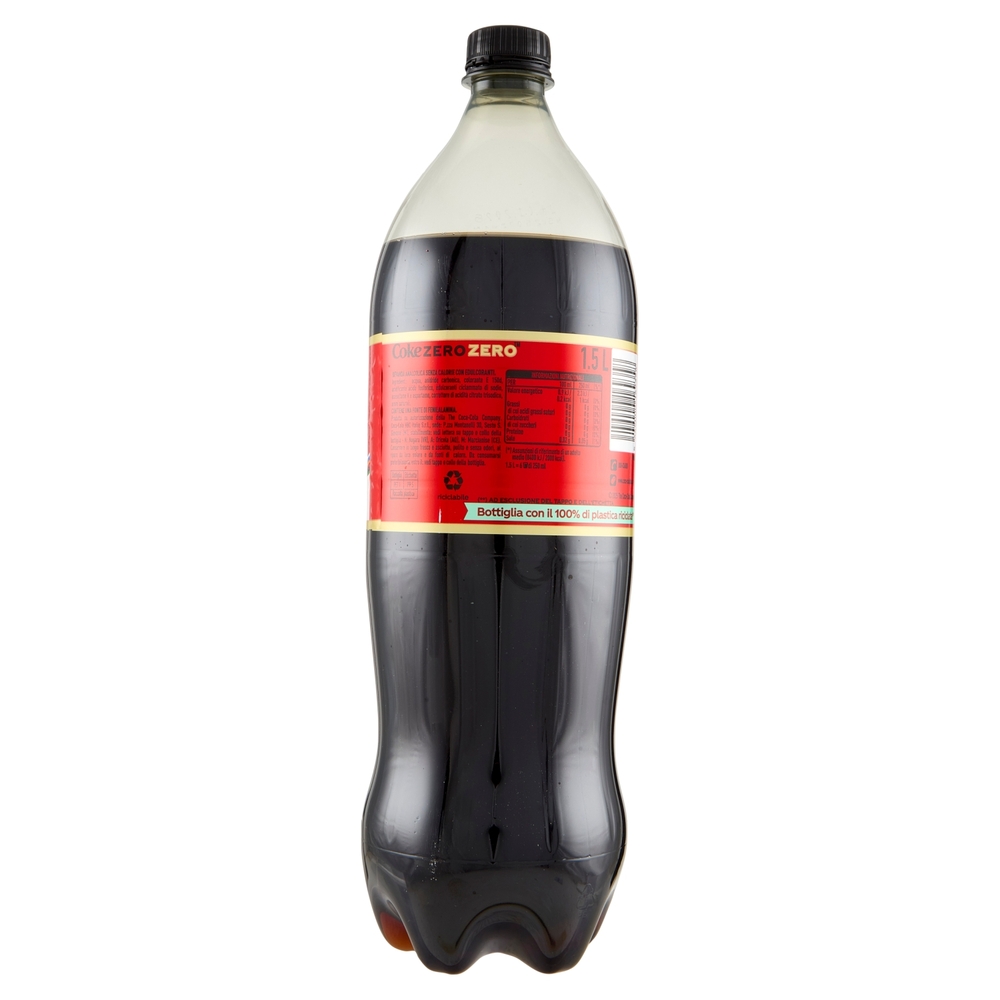 COCA-COLA Zero Zuccheri Senza Caffeina PET 1,5 L