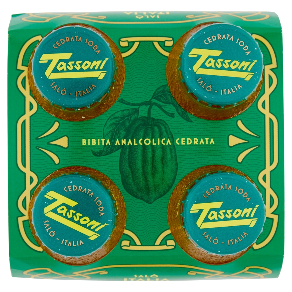 Tassoni Cedrata 4 x 180 ml