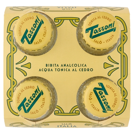 Tassoni Tonica al Cedro 4 x 180 ml