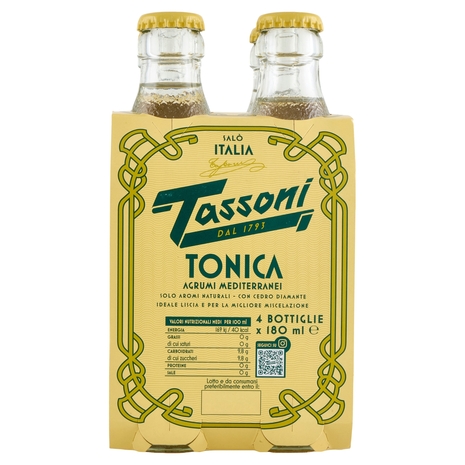 Tassoni Tonica al Cedro 4 x 180 ml