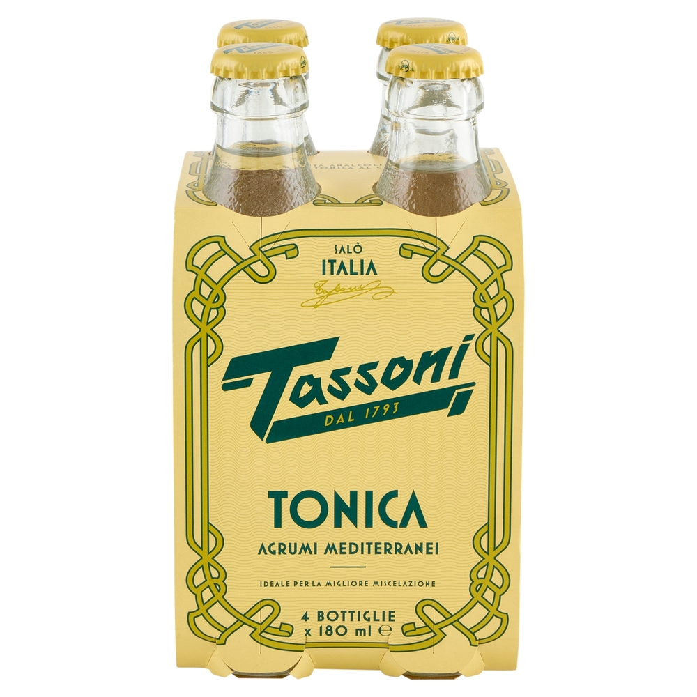 Tassoni Tonica al Cedro 4 x 180 ml