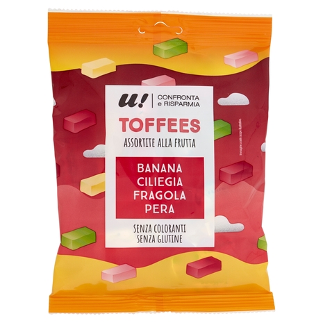 Toffees Assortite alla Frutta U! Confronta e Risparmia