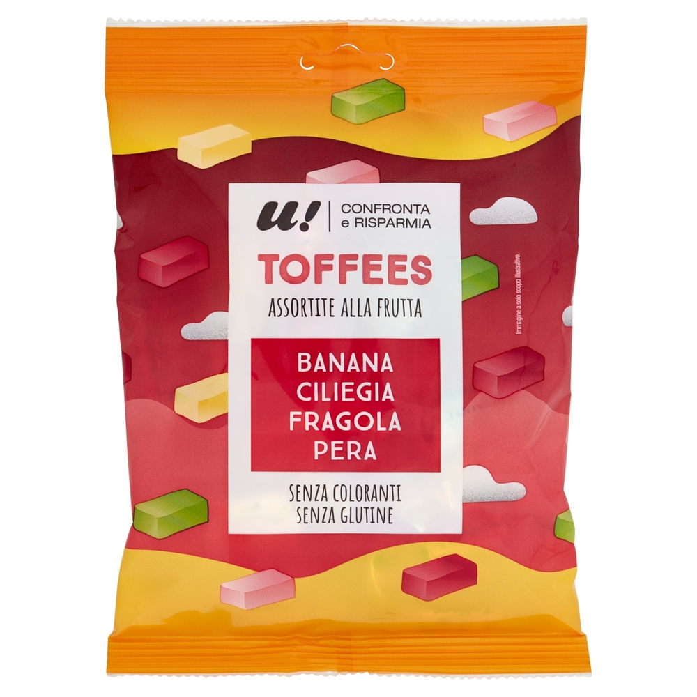 Toffees Assortite alla Frutta U! Confronta e Risparmia