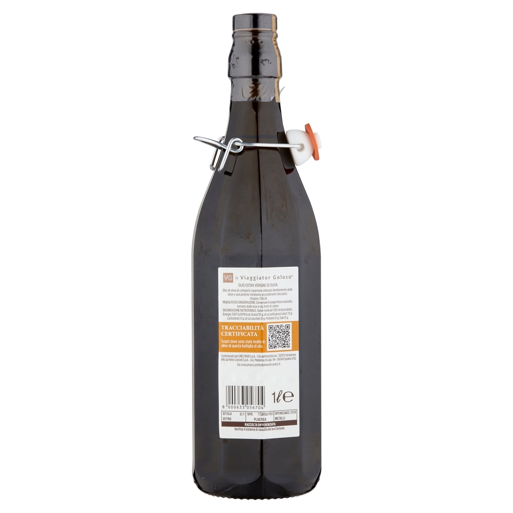 Olio Extra Vergine di Oliva Tracciabilità Certificata Il Viaggiator Goloso