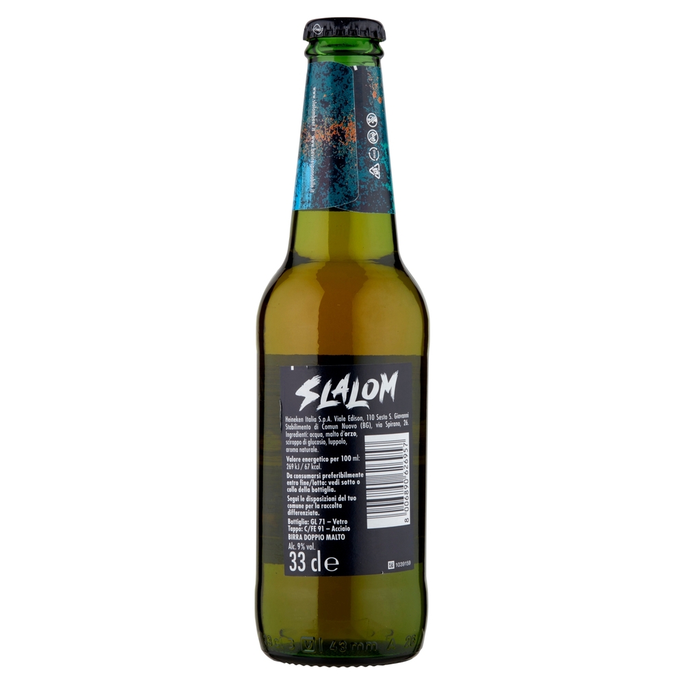 Slalom Strong 9° Lager Beer 33 cl