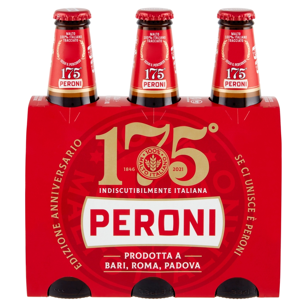 Peroni 175° Anniversario Birra 3 x 33 cl