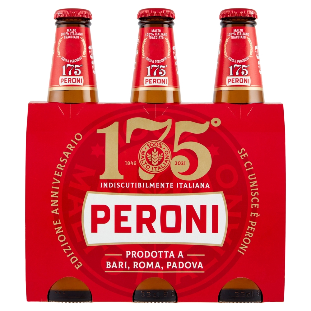 Peroni 175° Anniversario Birra 3 x 33 cl